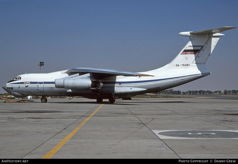 Aircraft Photo of RA-76481 | Ilyushin Il-76TD | AirHistory.net #231046