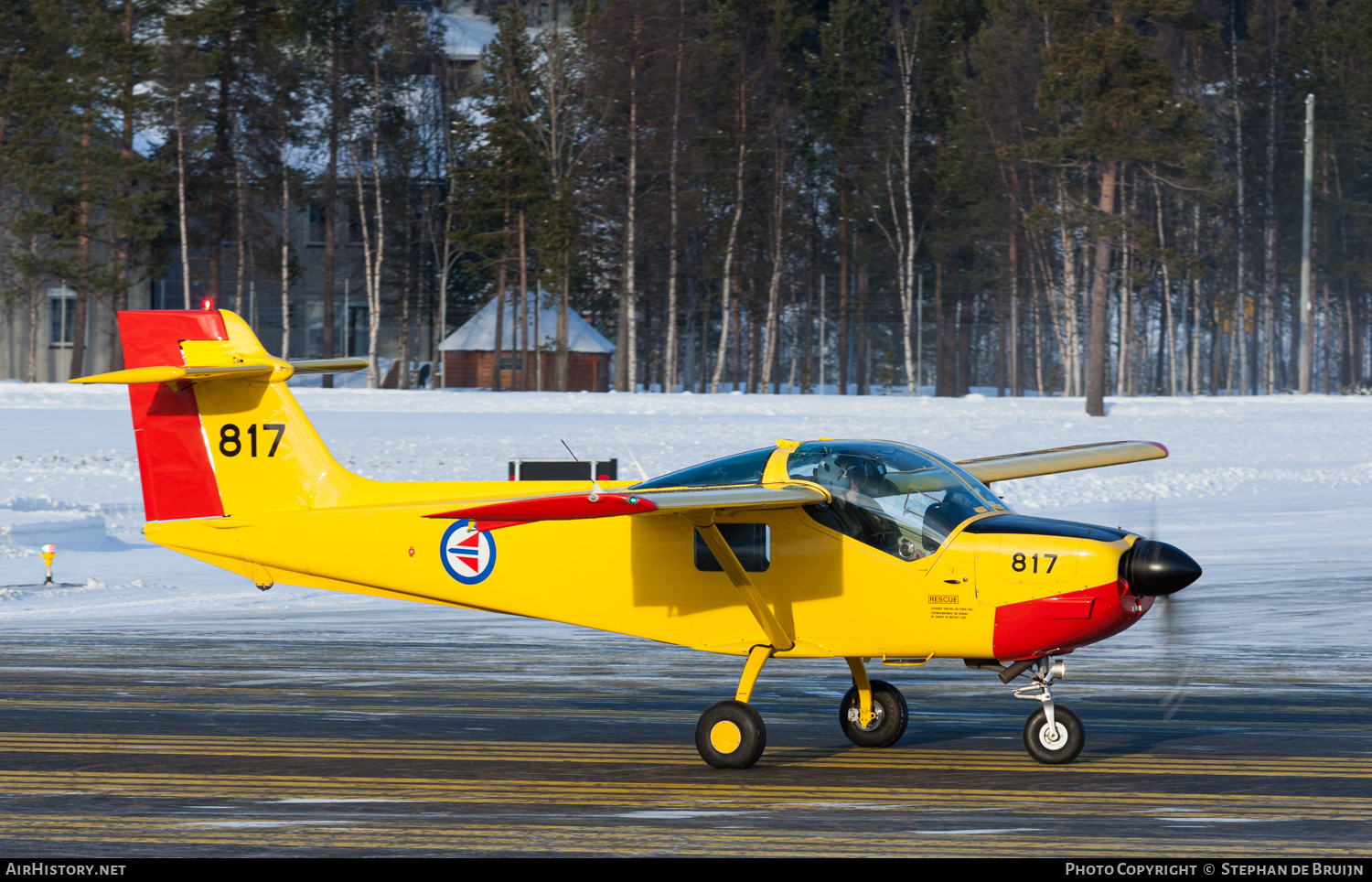 Aircraft Photo of 817 | Saab MFI-15-200A Safari | Norway - Air Force | AirHistory.net #231060