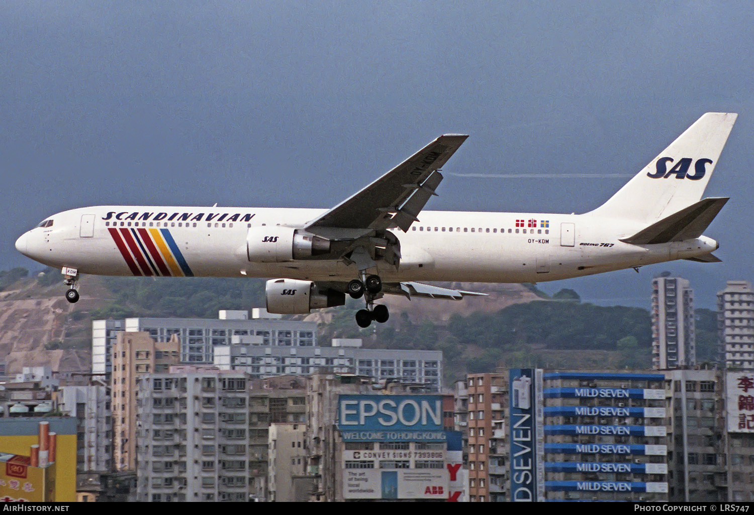 Aircraft Photo of OY-KDM | Boeing 767-383/ER | Scandinavian Airlines - SAS | AirHistory.net #231067