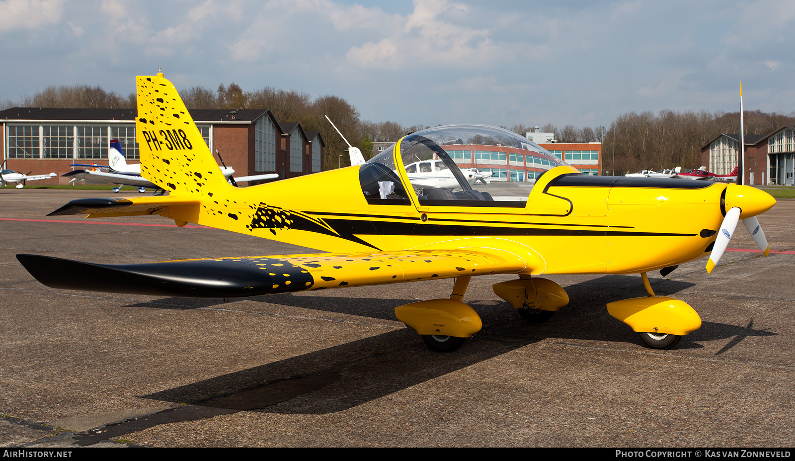 Aircraft Photo of PH-3M8 | Evektor-Aerotechnik EV-97 Eurostar 2000 | AirHistory.net #231081