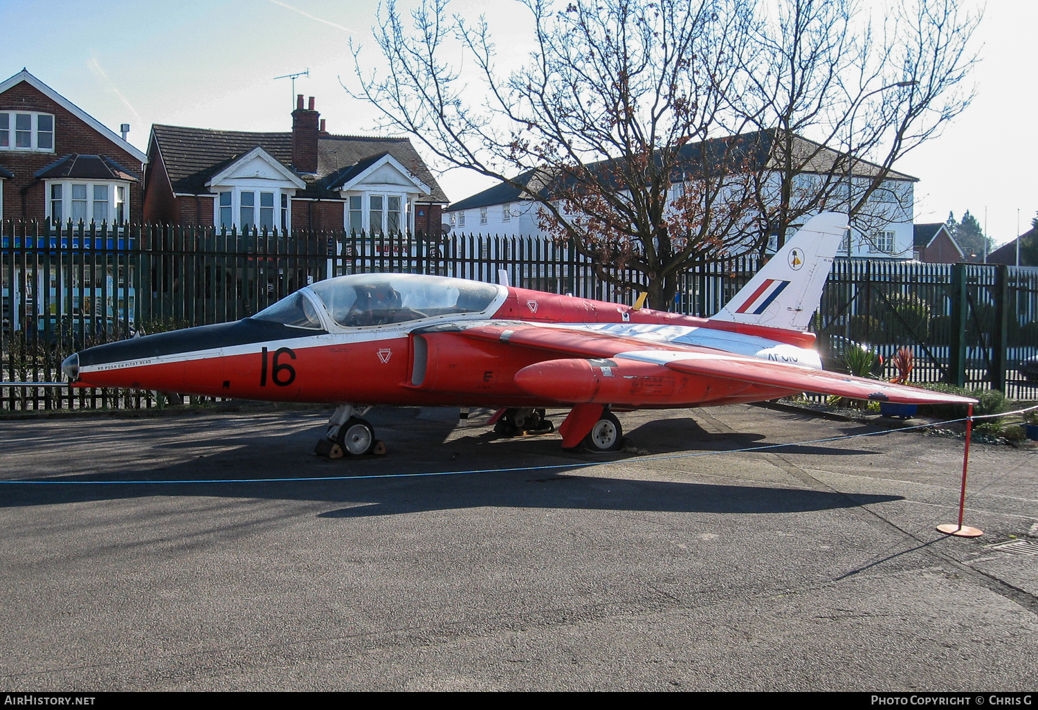 Aircraft Photo of 8580M / XP516 | Folland Fo.144 Gnat T.1 | UK - Air Force | AirHistory.net #231082