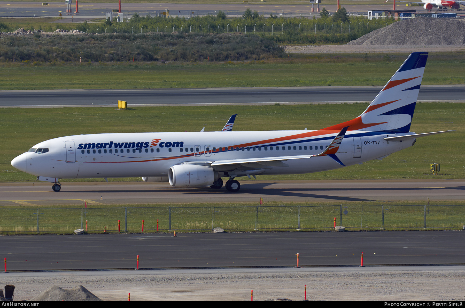 Aircraft Photo of OK-TVV | Boeing 737-86N | Smartwings | AirHistory.net #231105