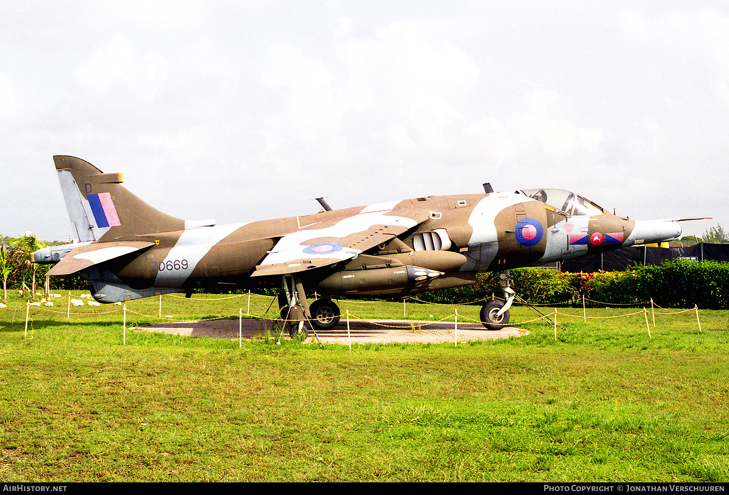 Aircraft Photo of ZD669 | Hawker Siddeley Harrier GR3 | UK - Air Force | AirHistory.net #231120