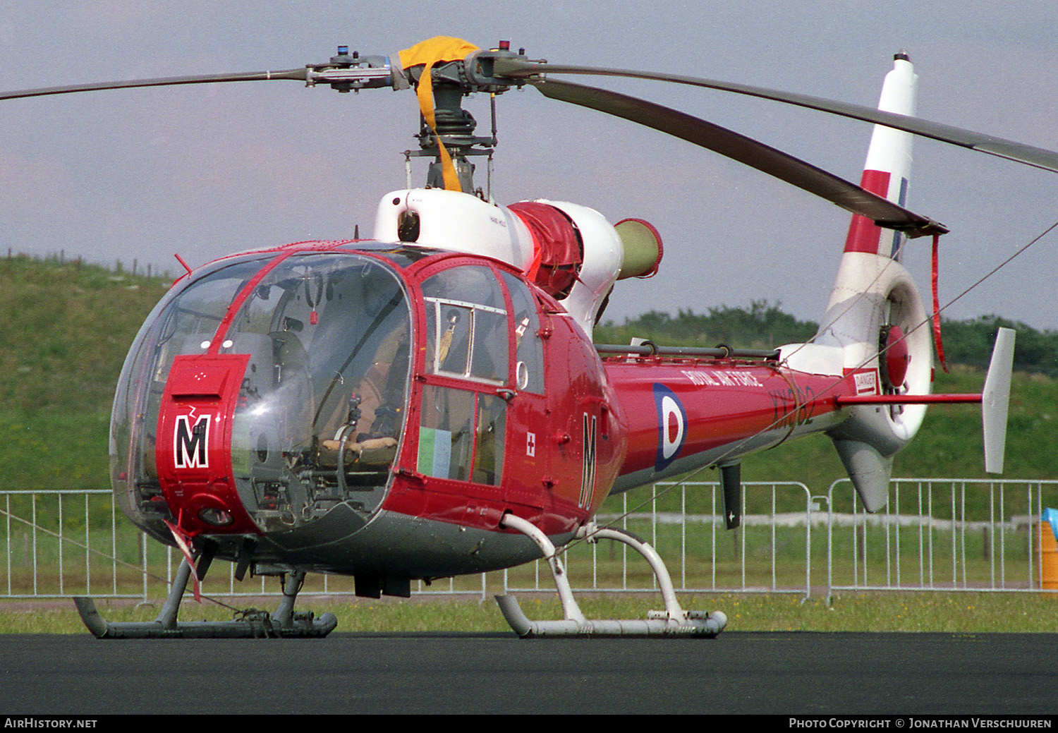 Aircraft Photo of XX382 | Aerospatiale SA-341D Gazelle HT3 | UK - Air Force | AirHistory.net #231123