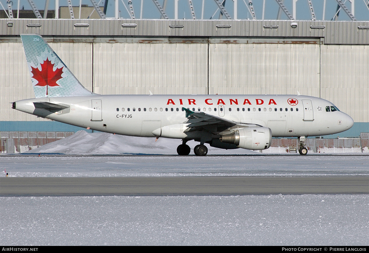 Aircraft Photo of C-FYJG | Airbus A319-114 | Air Canada | AirHistory.net #231124