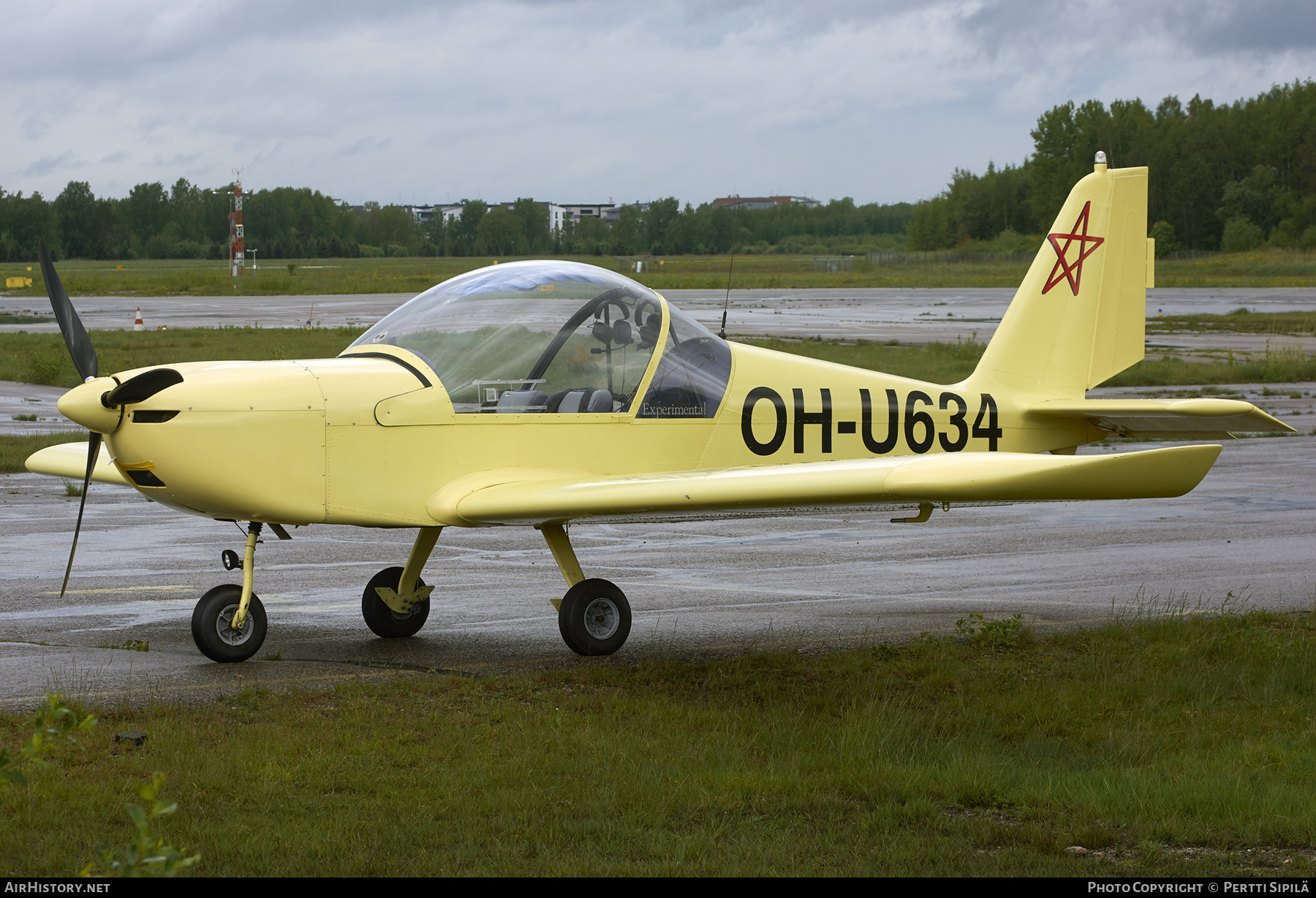 Aircraft Photo of OH-U634 | Evektor-Aerotechnik EV-97 Eurostar | AirHistory.net #231144