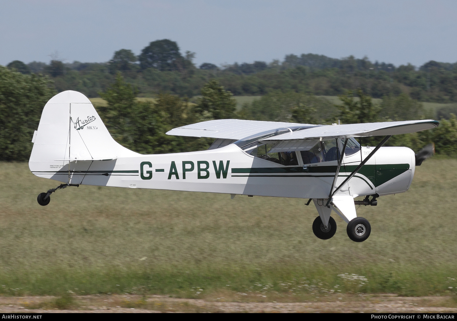 Aircraft Photo of G-APBW | Auster J Auster Mk5 Alpha | AirHistory.net #231158