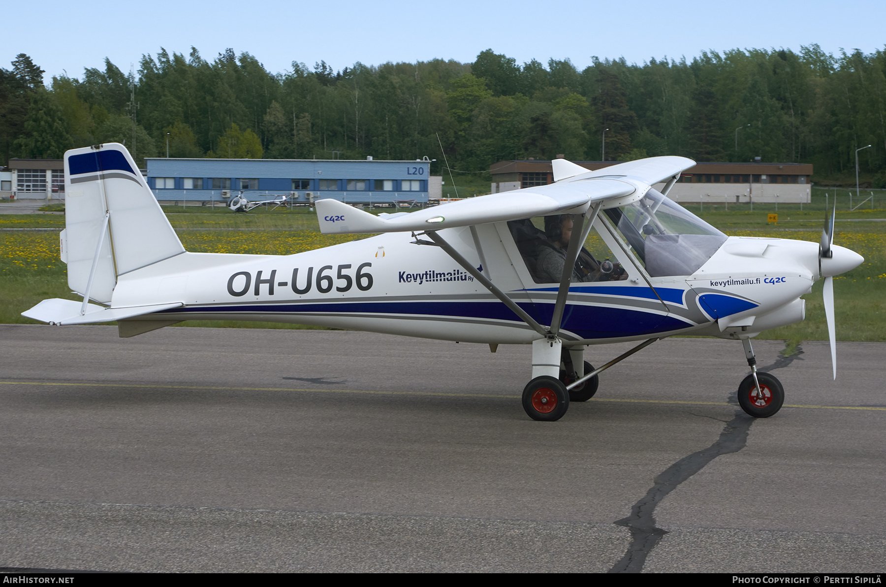 Aircraft Photo of OH-U656 | Comco Ikarus C42C | Kevytilmailu (KILA) | AirHistory.net #231173
