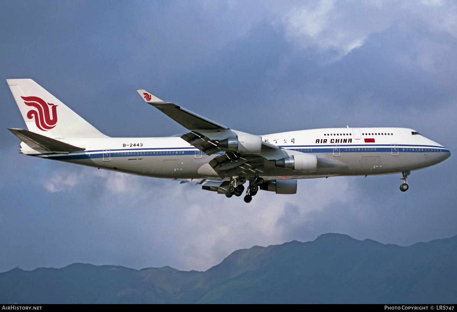 Aircraft Photo of B-2443 | Boeing 747-4J6 | Air China | AirHistory.net #231180
