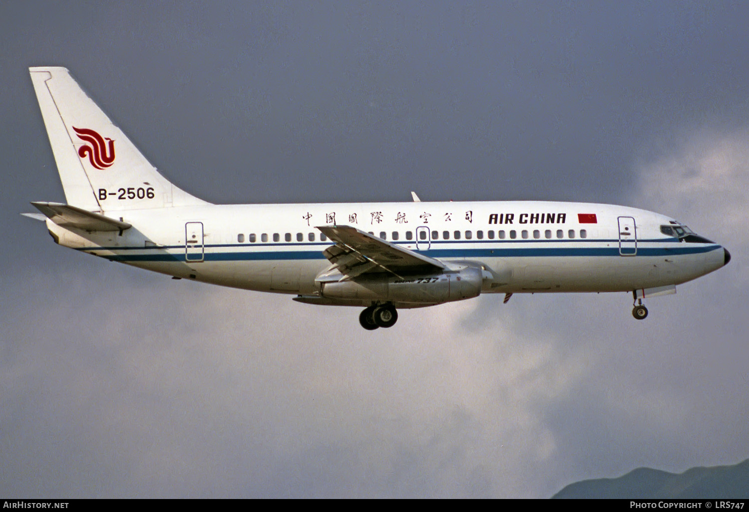 Aircraft Photo of B-2506 | Boeing 737-2T4/Adv | Air China | AirHistory.net #231181