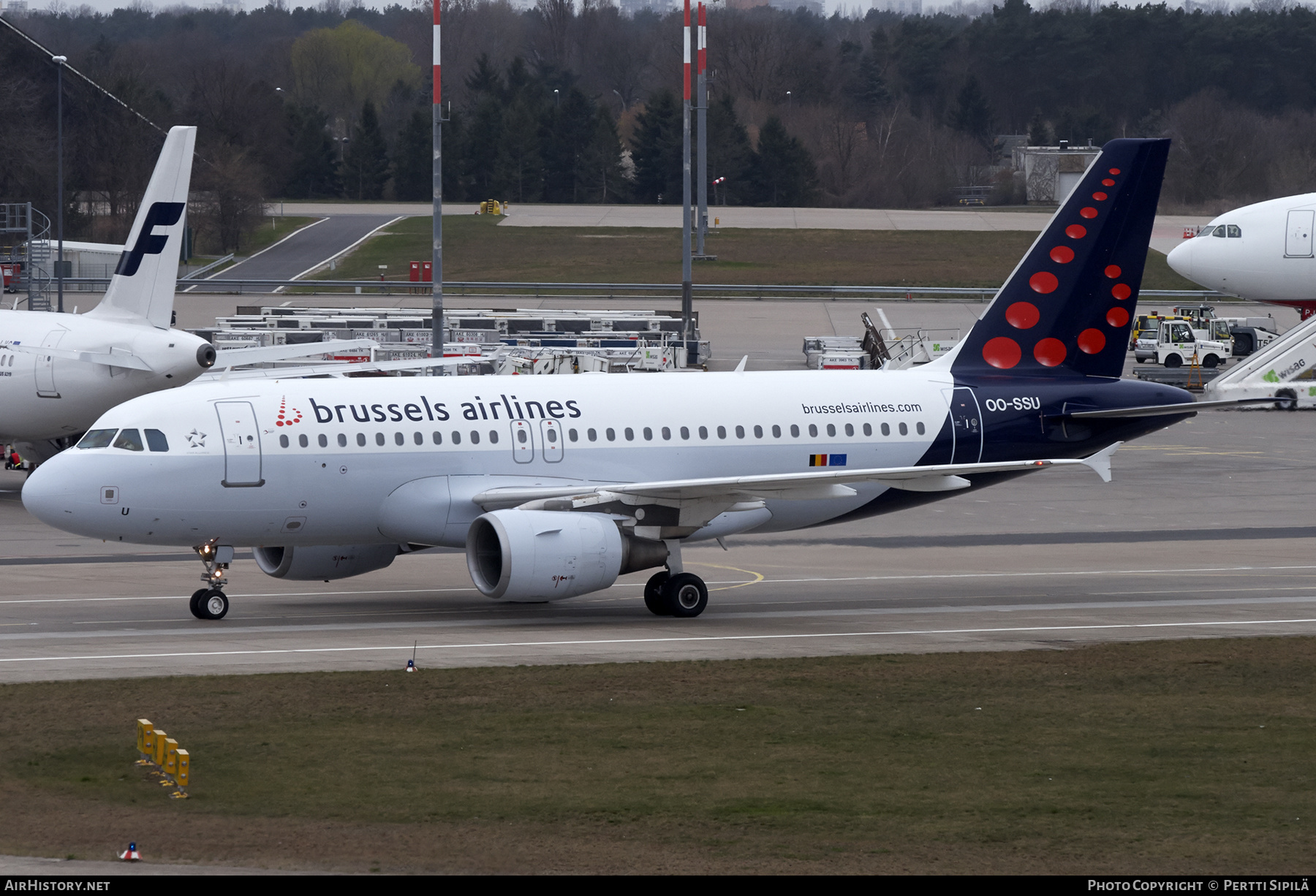 Aircraft Photo of OO-SSU | Airbus A319-111 | Brussels Airlines | AirHistory.net #231190