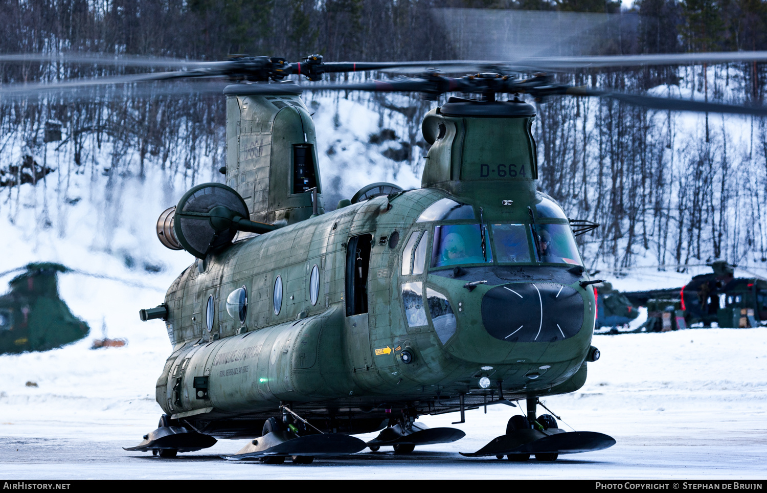 Aircraft Photo of D-664 | Boeing CH-47D Chinook (414) | Netherlands - Air Force | AirHistory.net #231208