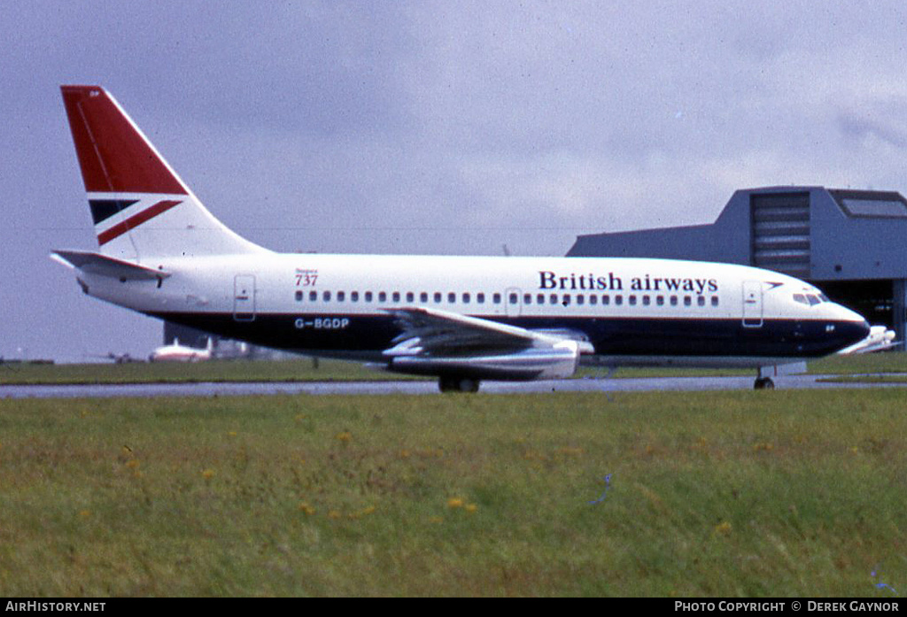 Aircraft Photo of G-BGDP | Boeing 737-236/Adv | British Airways | AirHistory.net #231214