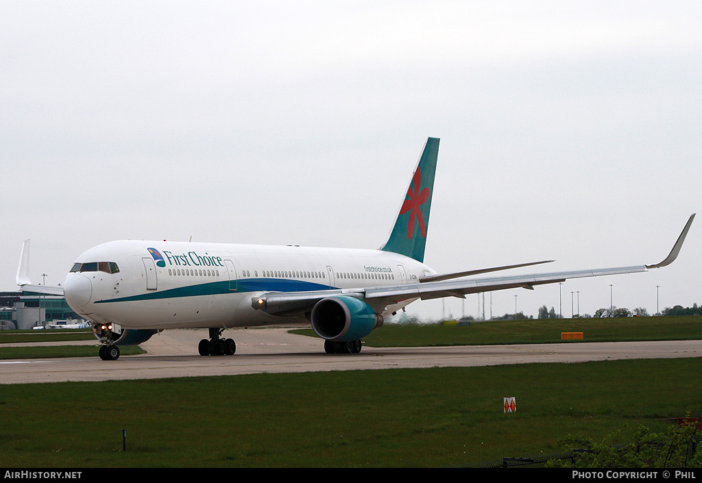 Aircraft Photo of G-OOAN | Boeing 767-39H/ER | First Choice Airways | AirHistory.net #231220