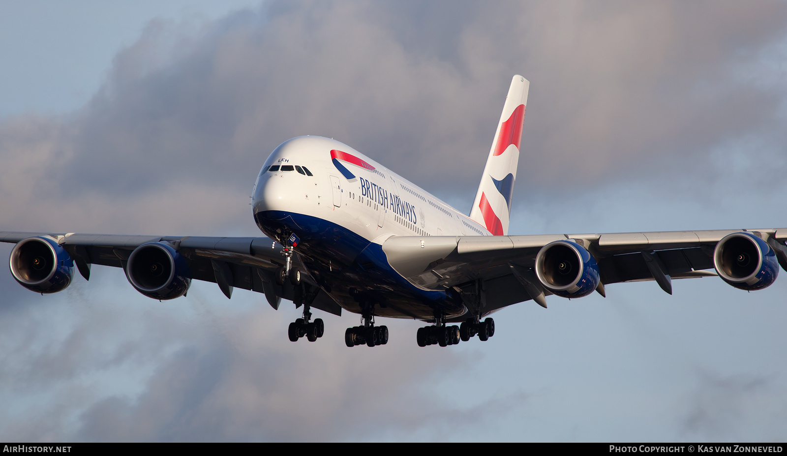 Aircraft Photo of G-XLEH | Airbus A380-841 | British Airways | AirHistory.net #231230