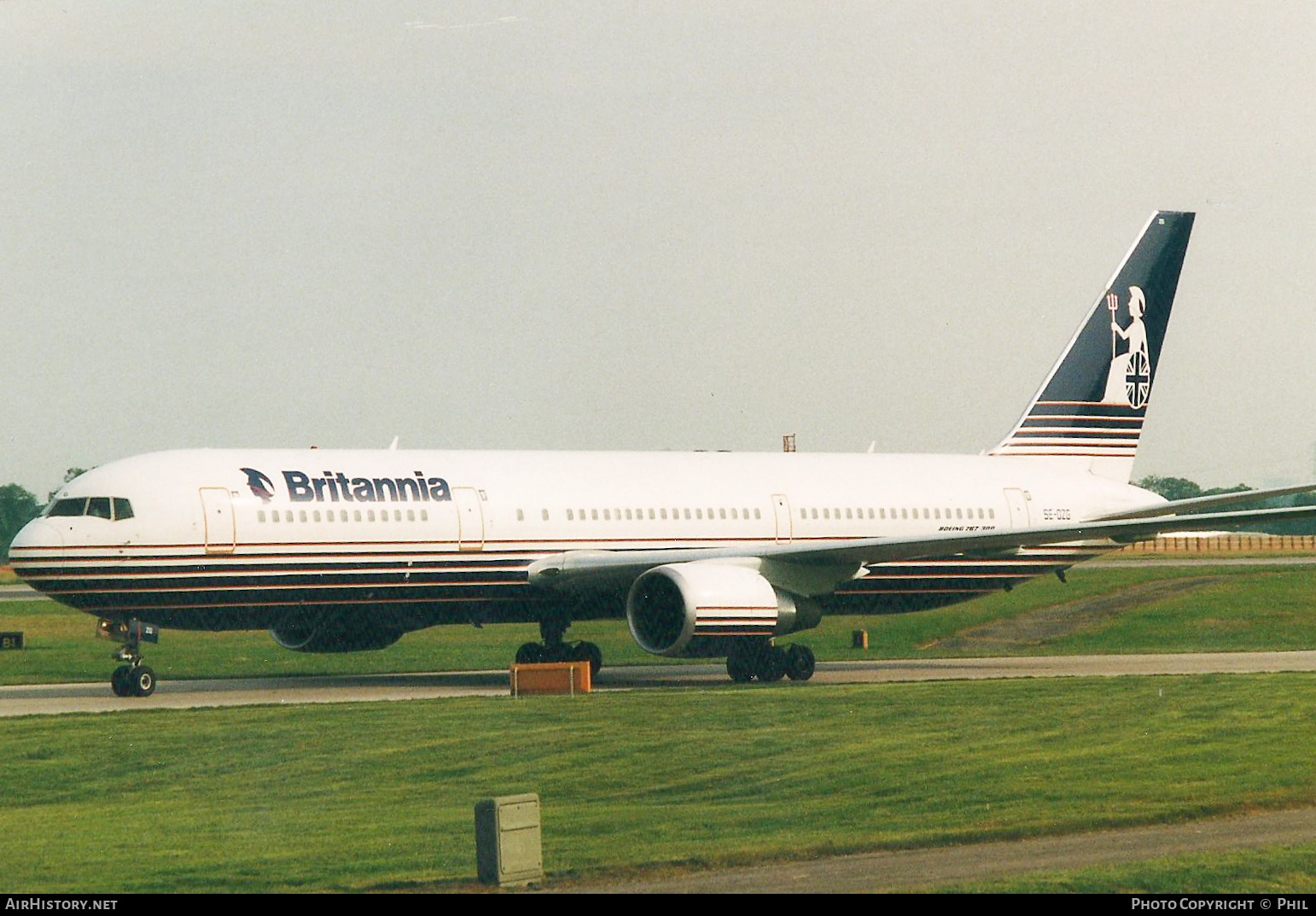 Aircraft Photo of SE-DZG | Boeing 767-304/ER | Britannia Nordic | AirHistory.net #231235