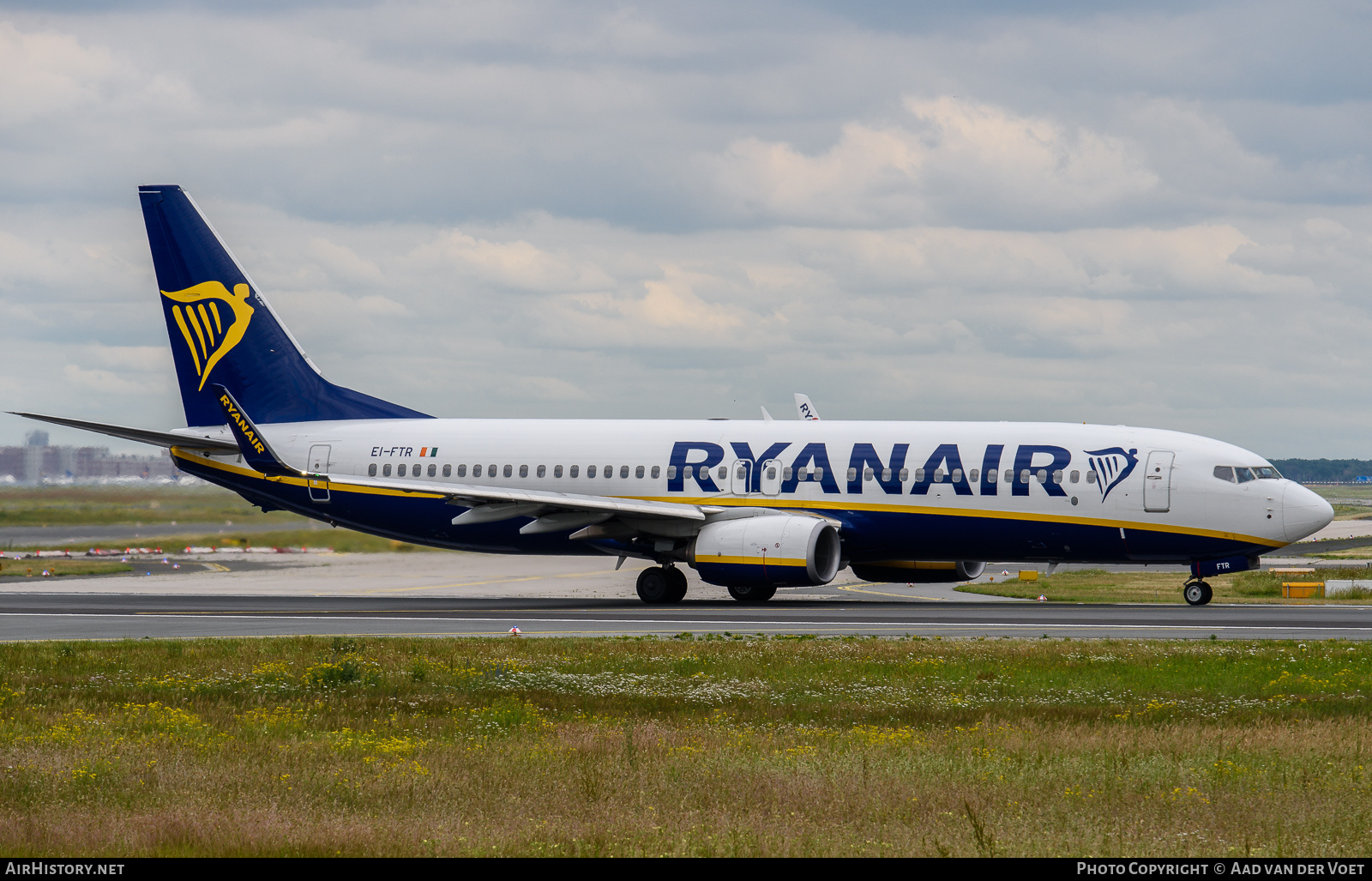Aircraft Photo of EI-FTR | Boeing 737-800 | Ryanair | AirHistory.net #231245