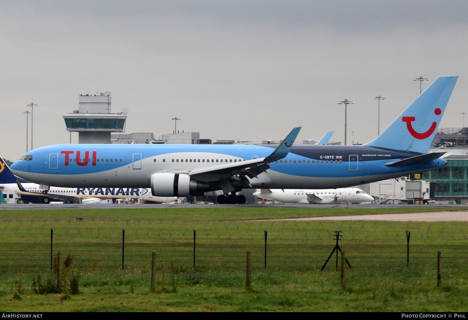 Aircraft Photo of G-OBYE | Boeing 767-304/ER | TUI | AirHistory.net #231248