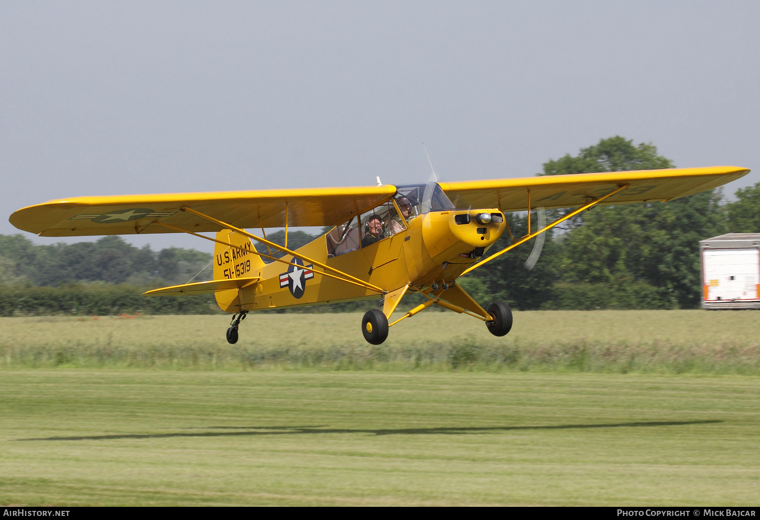 Aircraft Photo of G-FUZZ / 51-15319 | Piper L-18C Super Cub | USA - Army | AirHistory.net #231251