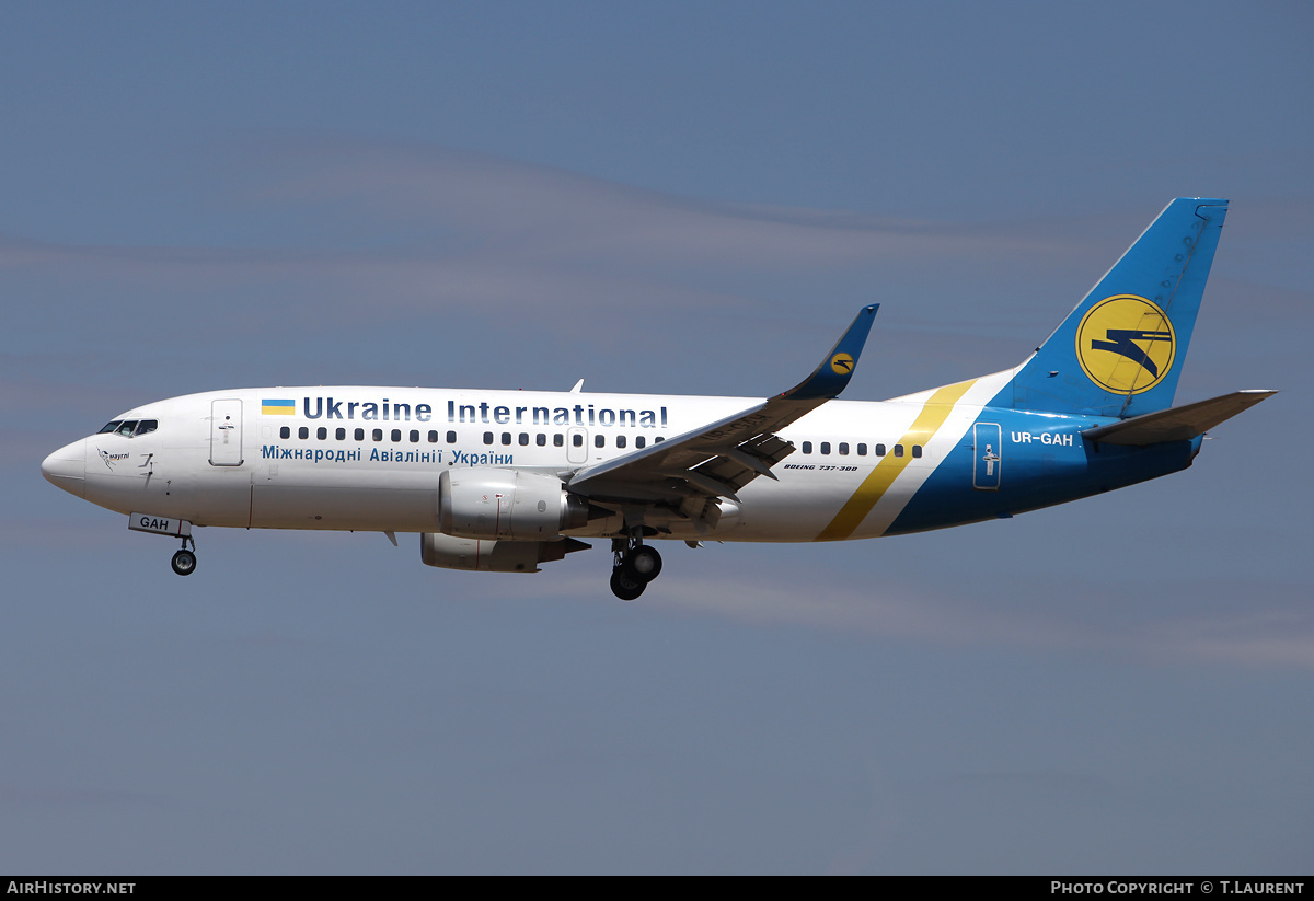 Aircraft Photo of UR-GAH | Boeing 737-32Q | Ukraine International Airlines | AirHistory.net #231262