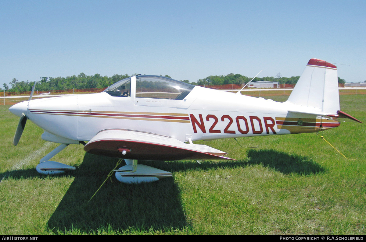 Aircraft Photo of N220DR | Van's RV-6A | AirHistory.net #231296
