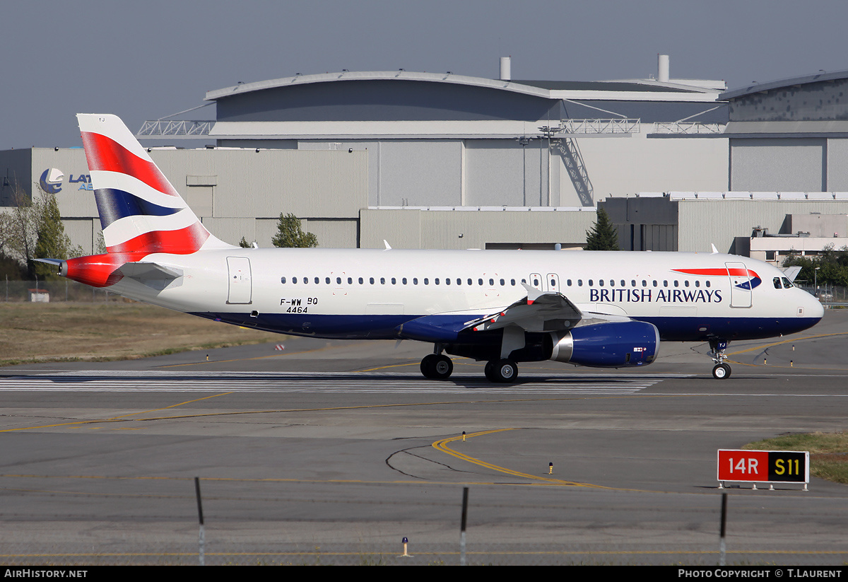 Aircraft Photo of F-WWBQ | Airbus A320-232 | British Airways | AirHistory.net #231309