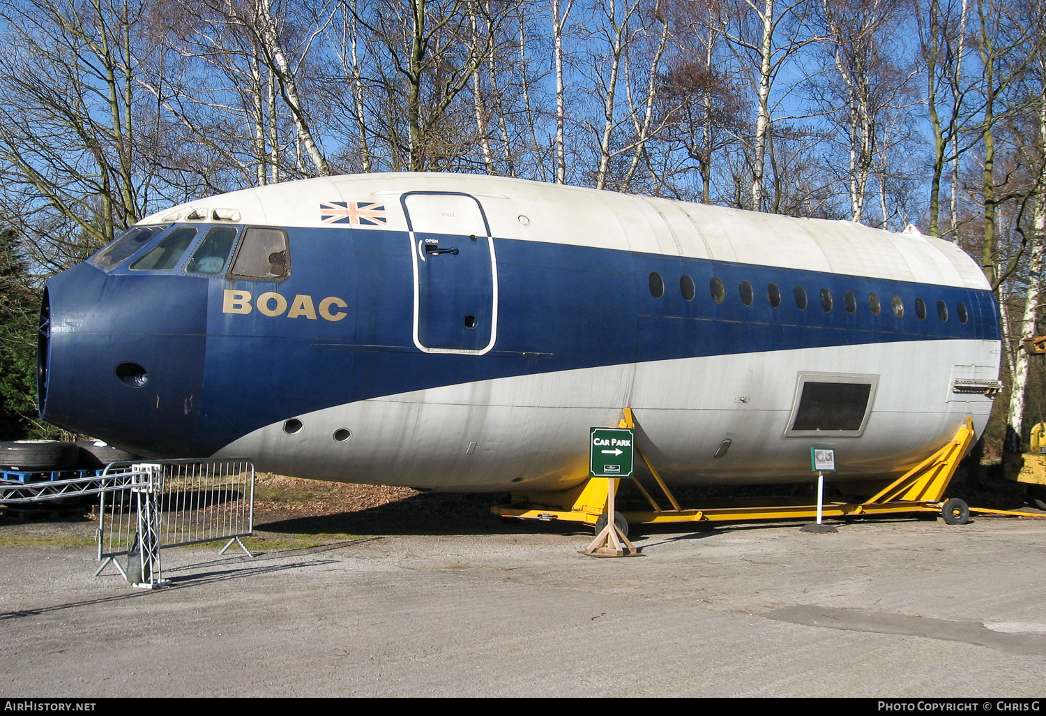 Aircraft Photo of No Reg | Vickers VC10 (mock-up) | BOAC - British Overseas Airways Corporation | AirHistory.net #231313