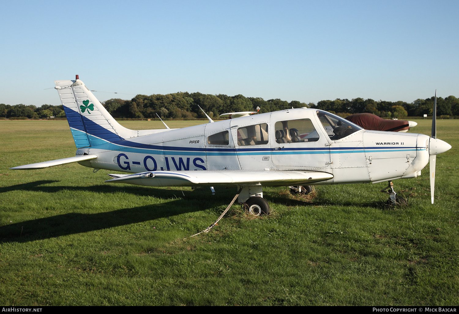 Aircraft Photo of G-OJWS | Piper PA-28-161 Cherokee Warrior II | AirHistory.net #231319