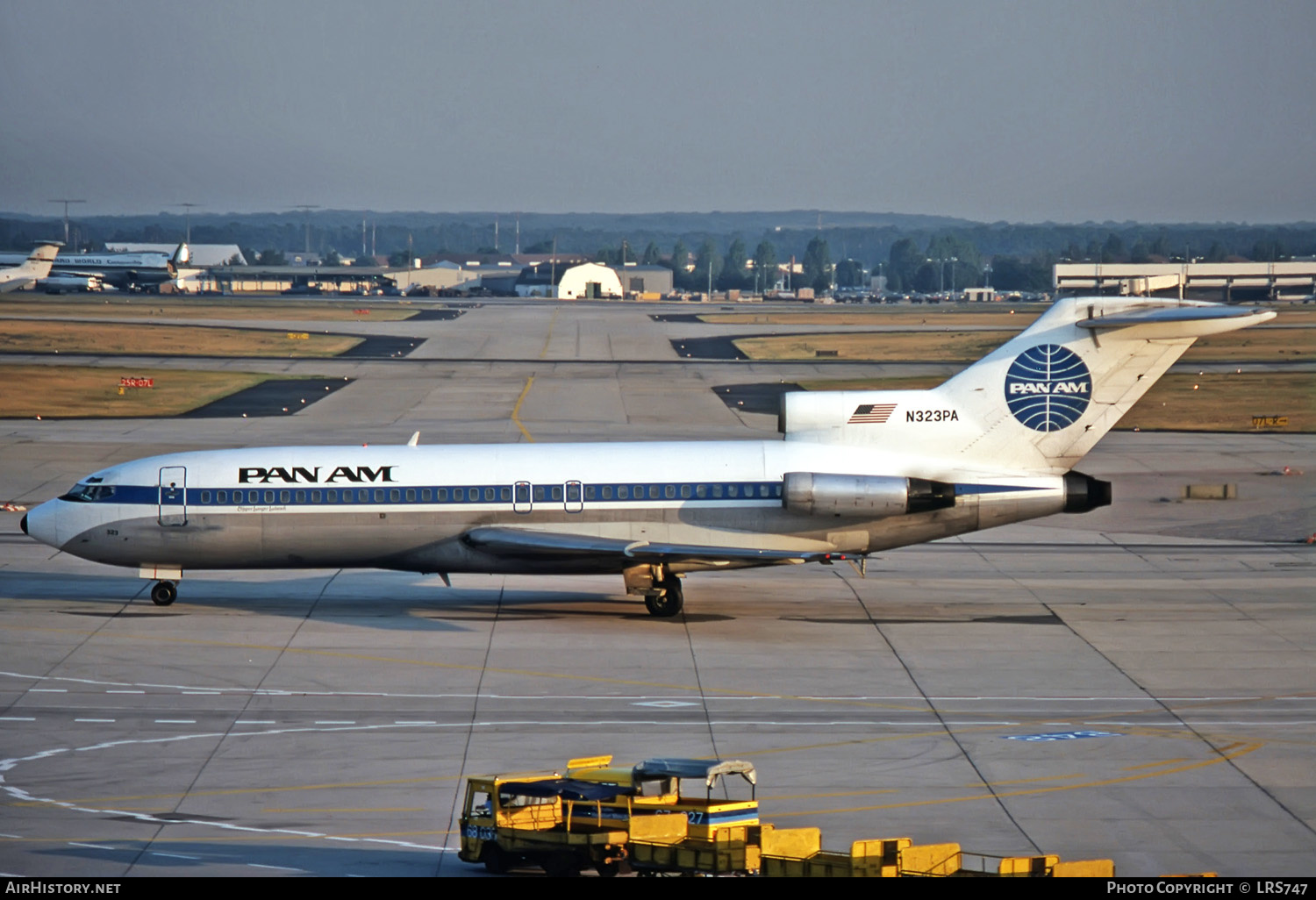 Aircraft Photo of N323PA | Boeing 727-21 | Pan American World Airways - Pan Am | AirHistory.net #231329
