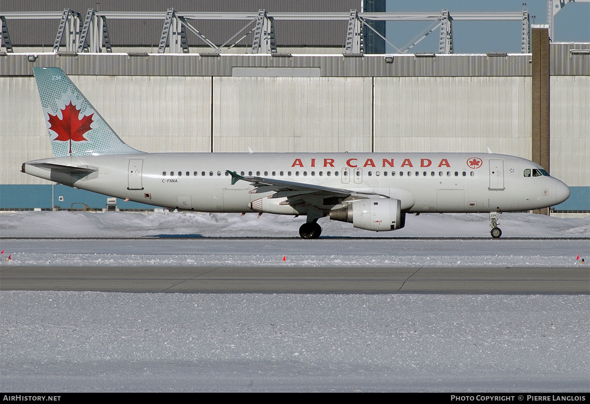 Aircraft Photo of C-FNNA | Airbus A320-211 | Air Canada | AirHistory.net #231335