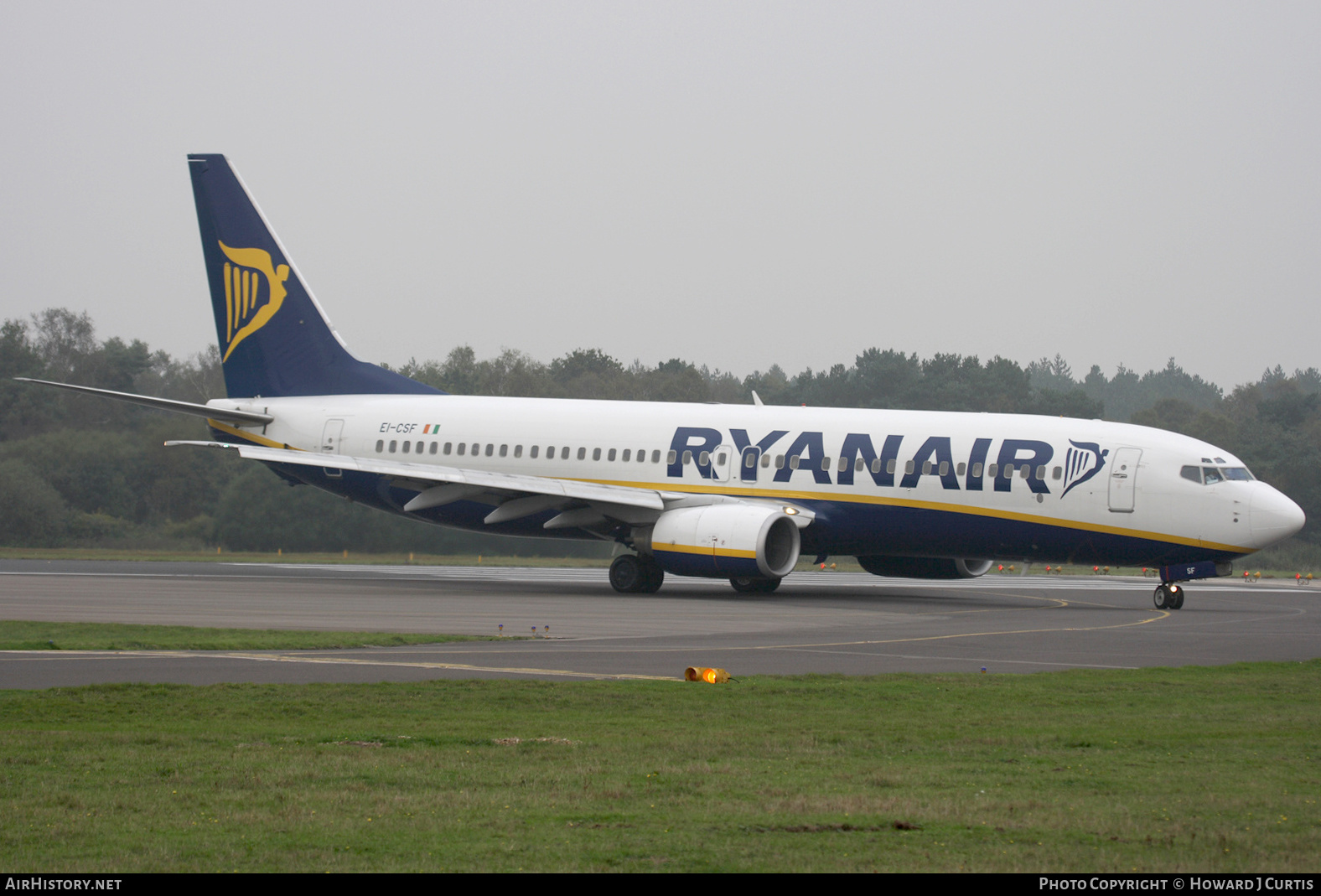 Aircraft Photo of EI-CSF | Boeing 737-8AS | Ryanair | AirHistory.net #231359