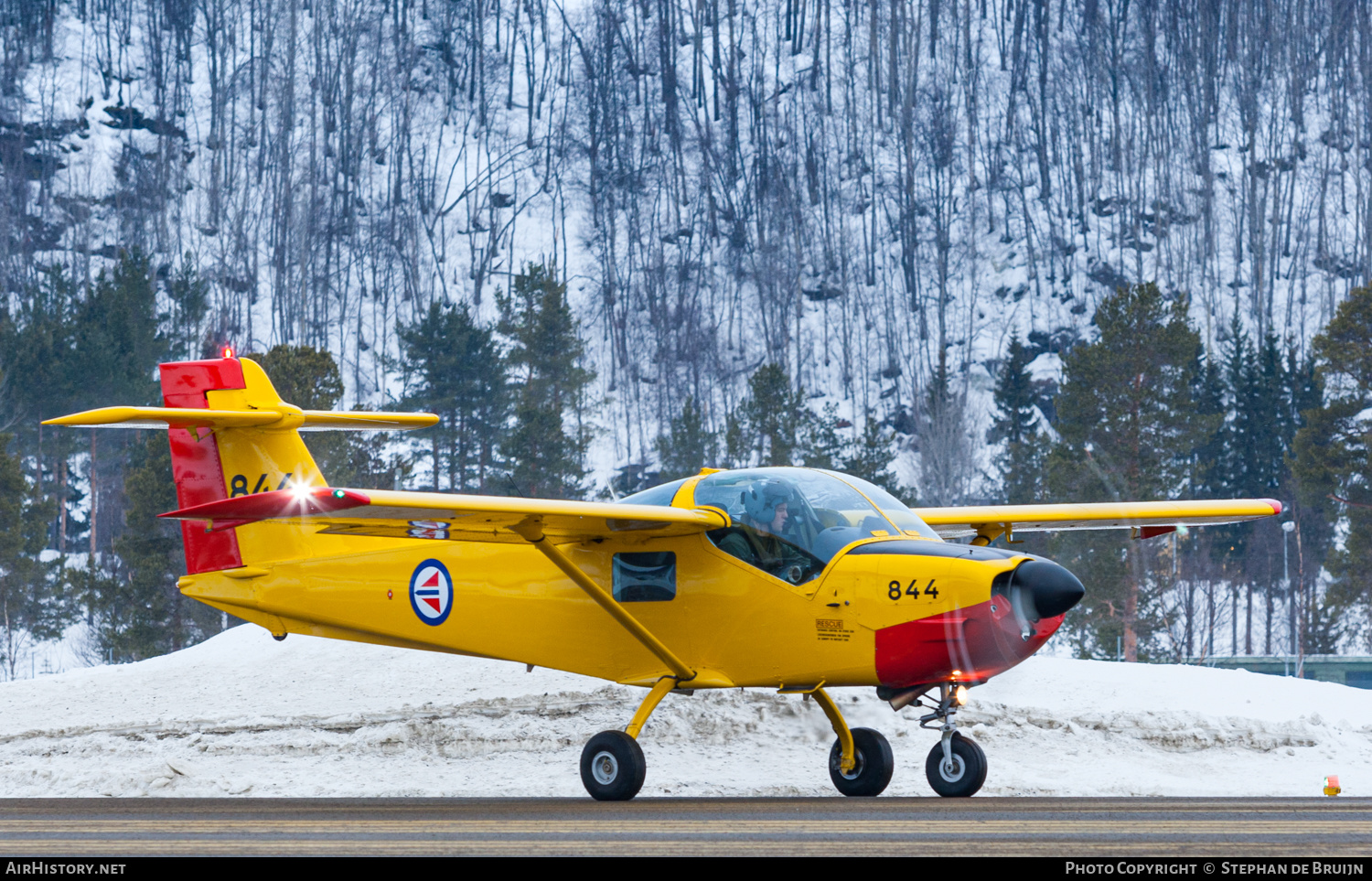 Aircraft Photo of 844 | Saab MFI-15-200A Safari | Norway - Air Force | AirHistory.net #231372