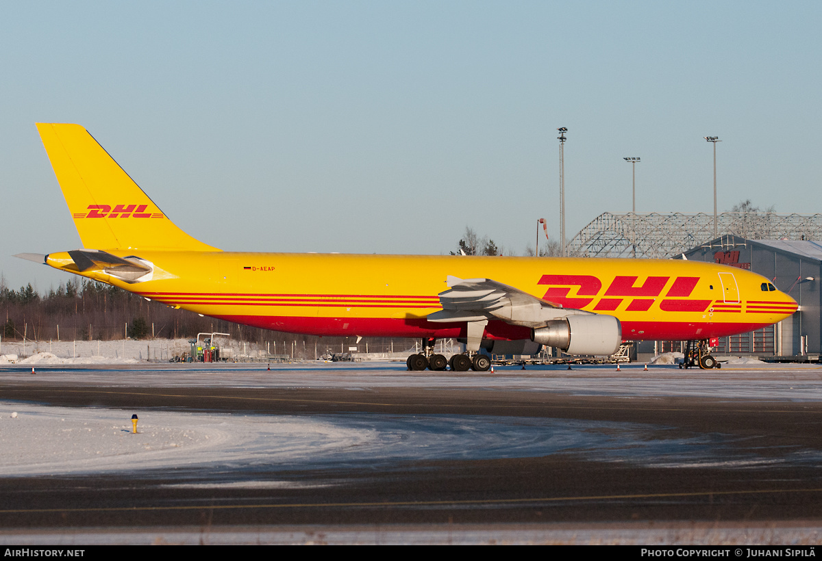 Aircraft Photo of D-AEAP | Airbus A300B4-622R(F) | DHL International | AirHistory.net #231384