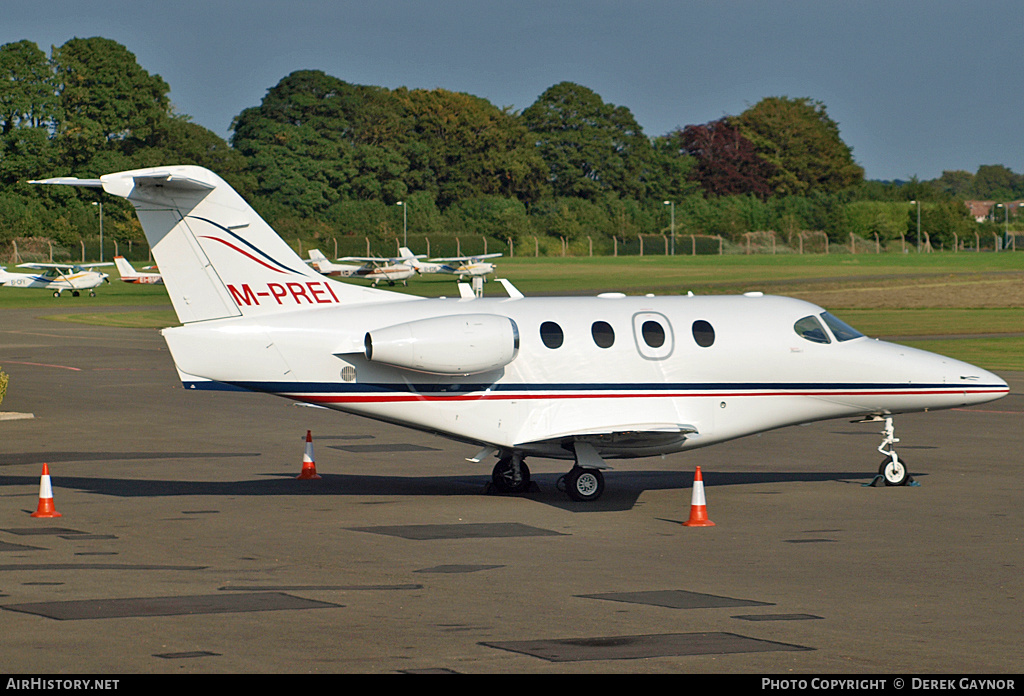 Aircraft Photo of M-PREI | Raytheon 390 Premier I | AirHistory.net #231392