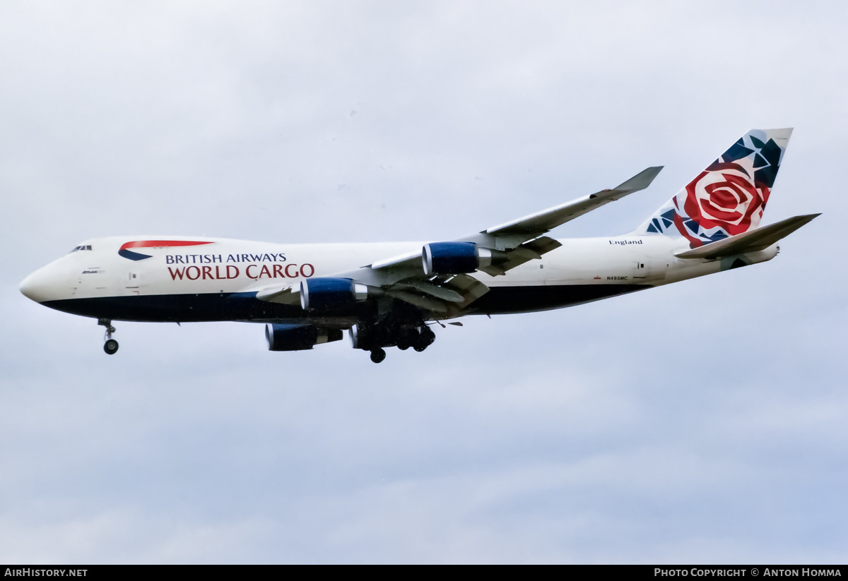 Aircraft Photo of N495MC | Boeing 747-47UF/SCD | British Airways World Cargo | AirHistory.net #231401