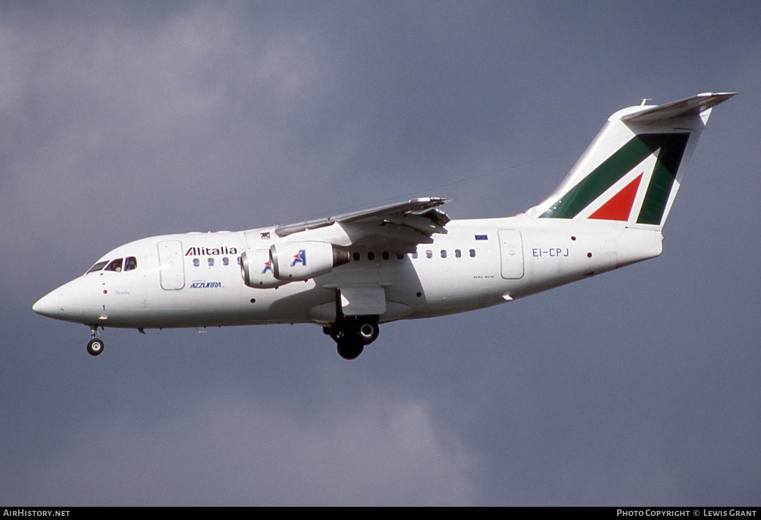 Aircraft Photo of EI-CPJ | British Aerospace Avro 146-RJ70 | Alitalia Express | AirHistory.net #231406