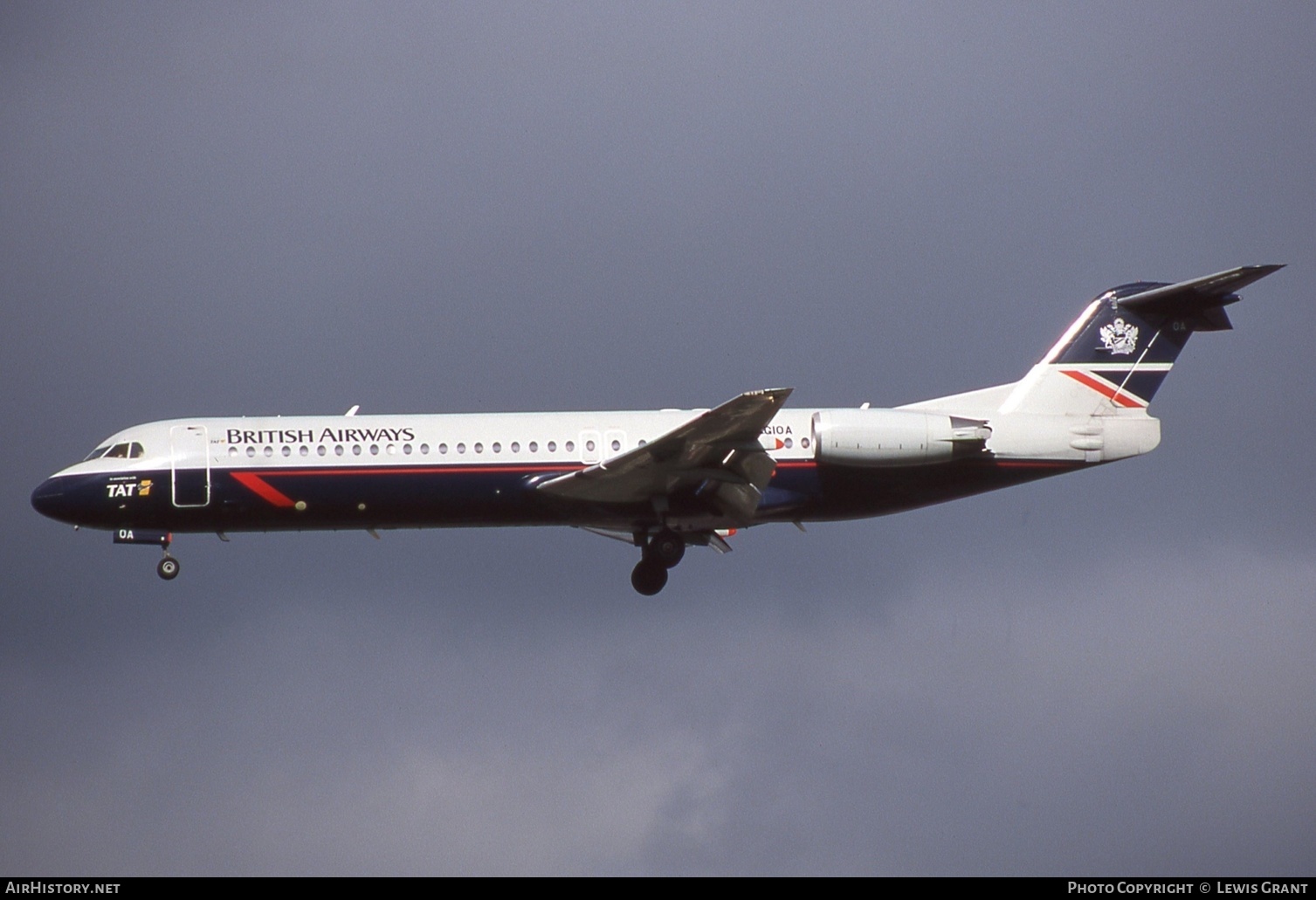 Aircraft Photo of F-GIOA | Fokker 100 (F28-0100) | British Airways | AirHistory.net #231409