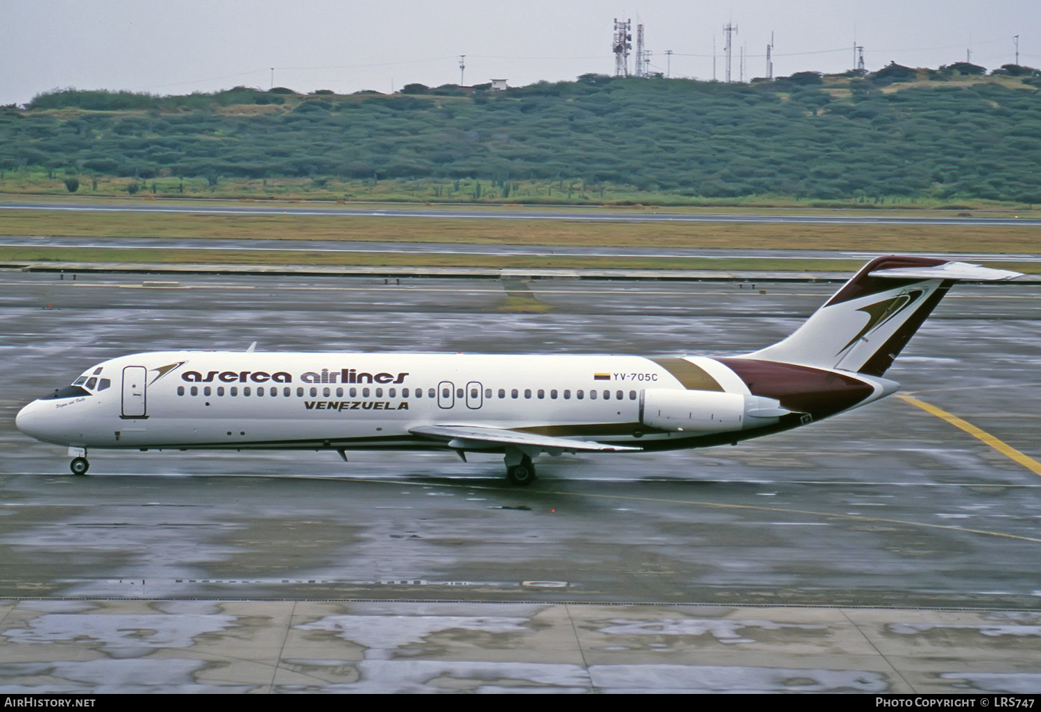 Aircraft Photo of YV-705C | McDonnell Douglas DC-9-31 | Aserca Airlines | AirHistory.net #231412