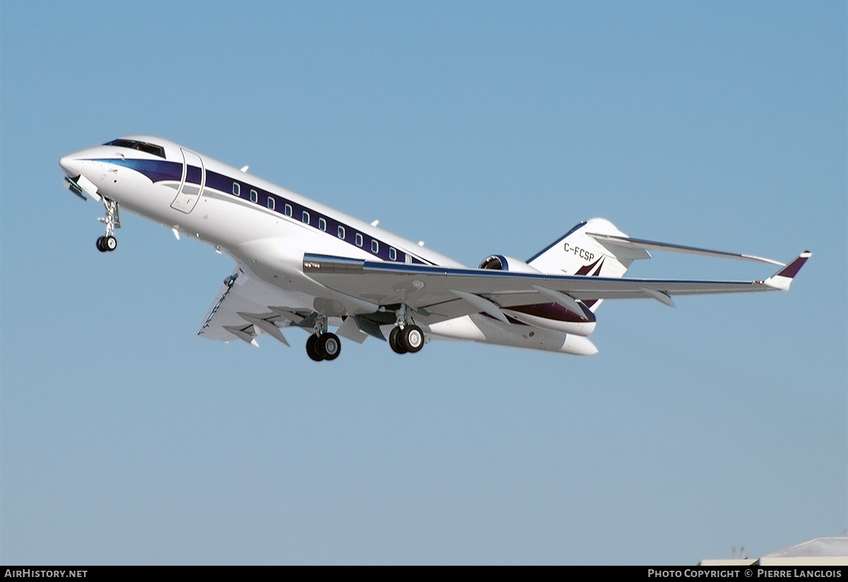 Aircraft Photo of C-FCSP | Bombardier Global Express (BD-700-1A10) | AirHistory.net #231440
