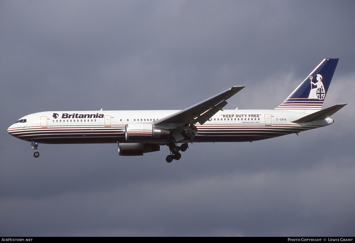 Aircraft Photo of G-OBYA | Boeing 767-304/ER | Britannia Airways | AirHistory.net #231447