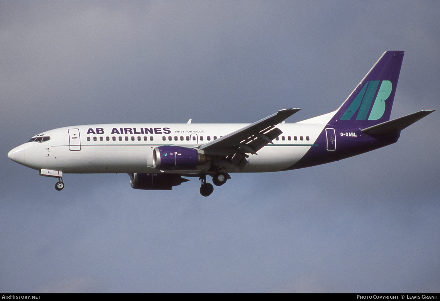 Aircraft Photo of G-OABL | Boeing 737-33A | AB Airlines | AirHistory.net #231450