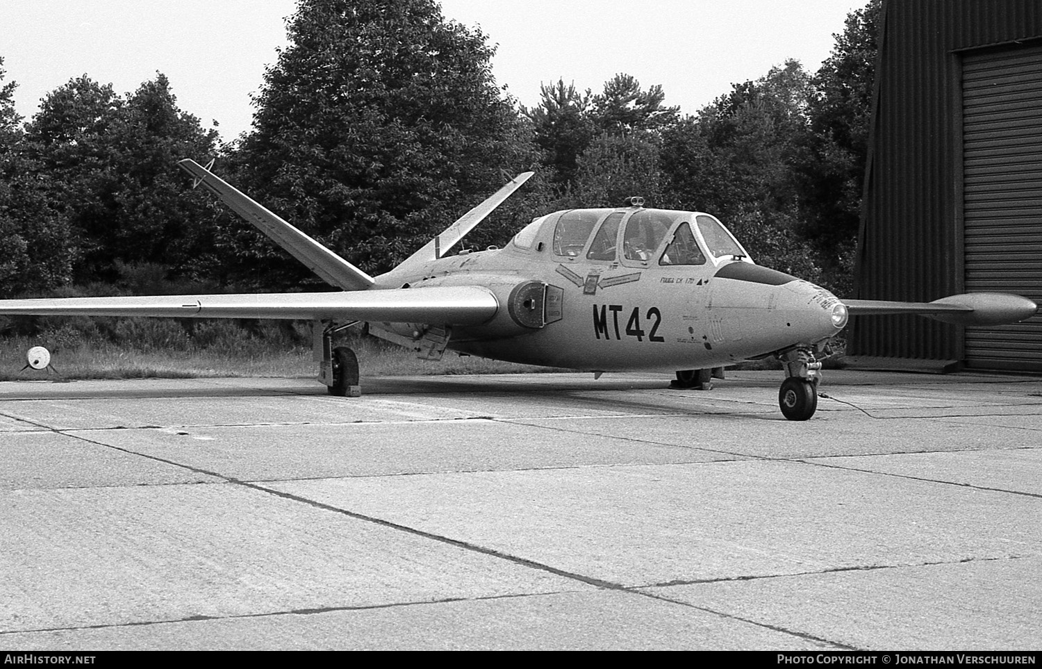 Aircraft Photo of MT42 | Fouga CM-170R Magister | Belgium - Air Force | AirHistory.net #231459