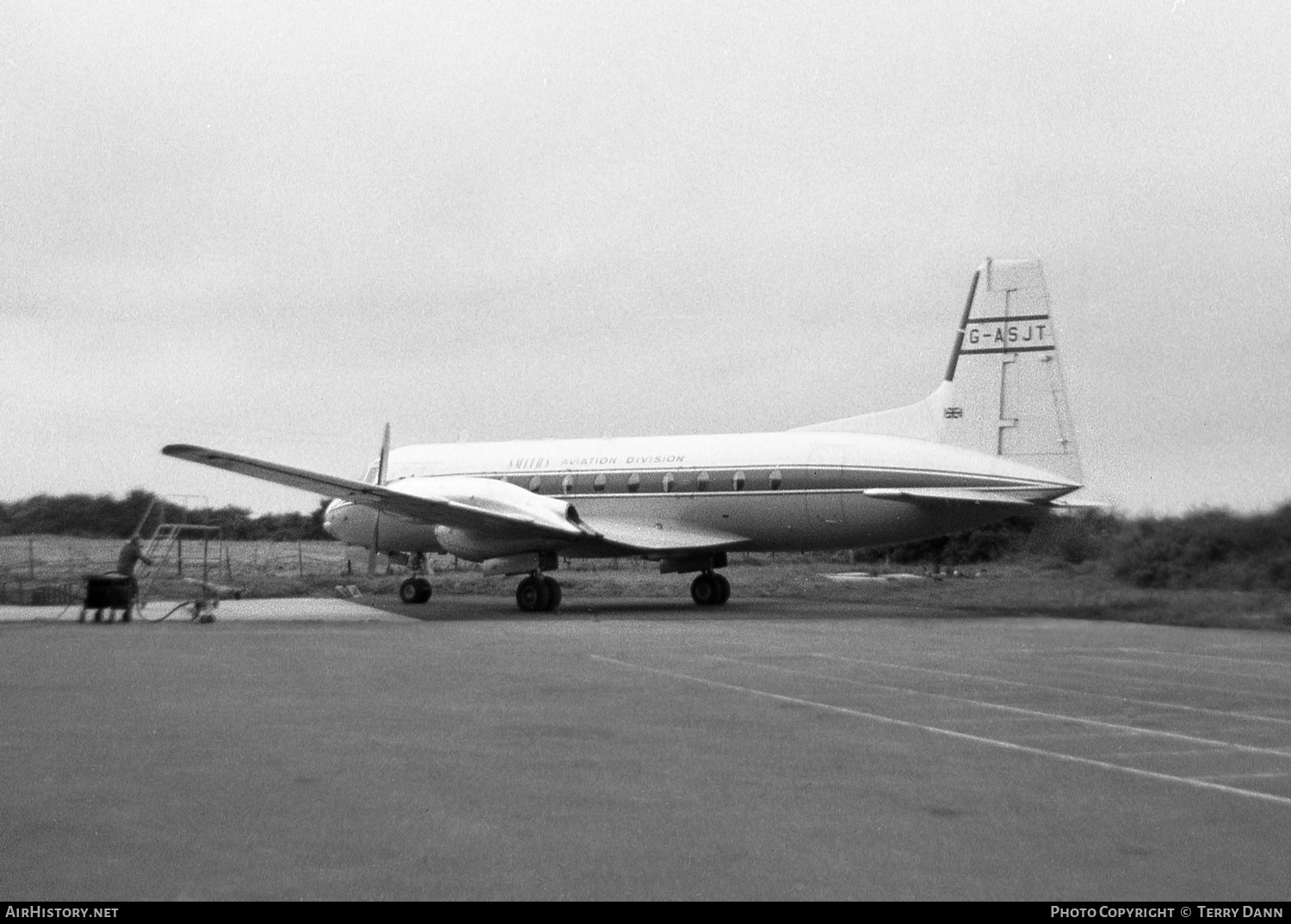 Aircraft Photo of G-ASJT | Hawker Siddeley HS-748 Srs1/107 | Smiths Aviation Division | AirHistory.net #231461