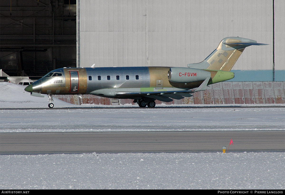 Aircraft Photo of C-FGVM | Bombardier Challenger 300 (BD-100-1A10) | AirHistory.net #231464
