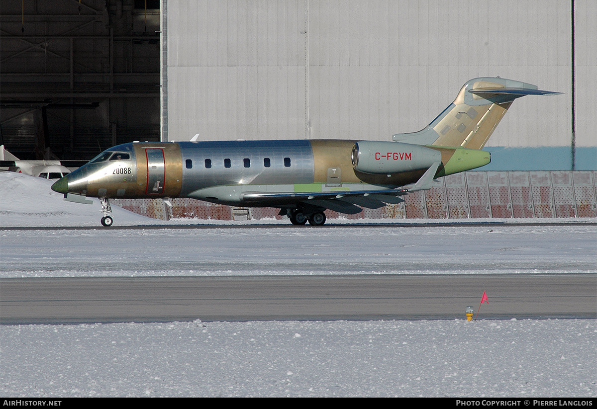 Aircraft Photo of C-FGVM | Bombardier Challenger 300 (BD-100-1A10) | AirHistory.net #231464