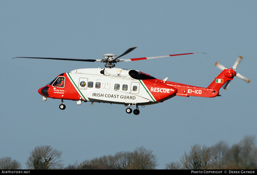 Aircraft Photo of EI-ICD | Sikorsky S-92A | Irish Coast Guard | AirHistory.net #231465