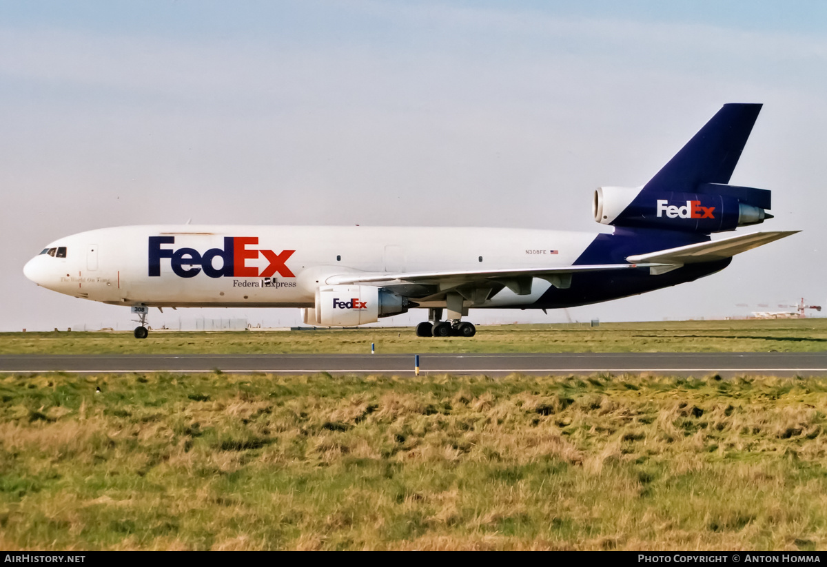 Aircraft Photo of N308FE | McDonnell Douglas DC-10-30F | Fedex - Federal Express | AirHistory.net #231472