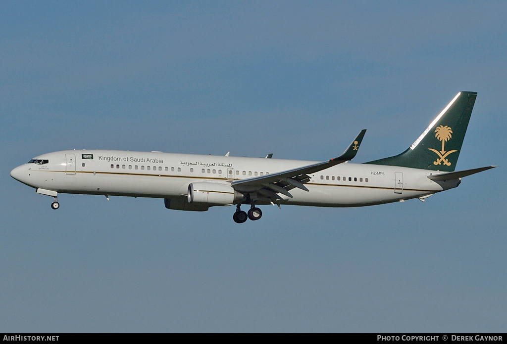 Aircraft Photo of HZ-MF6 | Boeing 737-9FG/ER BBJ3 | Kingdom of Saudi Arabia | AirHistory.net #231474