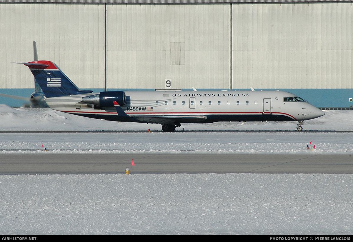 Aircraft Photo of N459AW | Bombardier CRJ-200LR (CL-600-2B19) | US Airways Express | AirHistory.net #231492