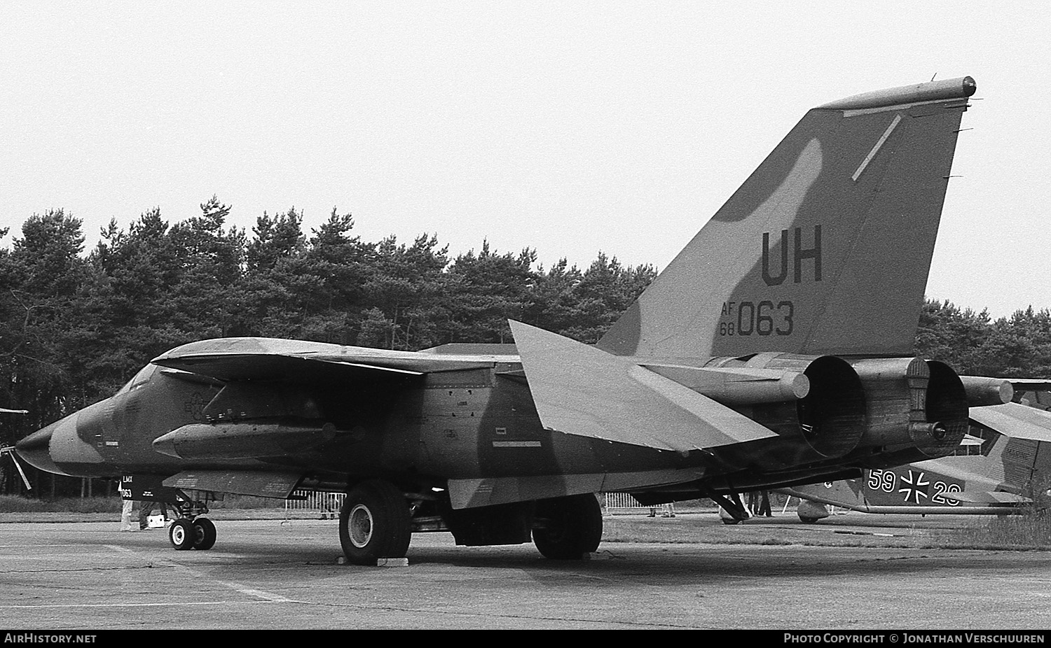 Aircraft Photo of 68-0063 / AF68-063 | General Dynamics F-111E Aardvark | USA - Air Force | AirHistory.net #231504